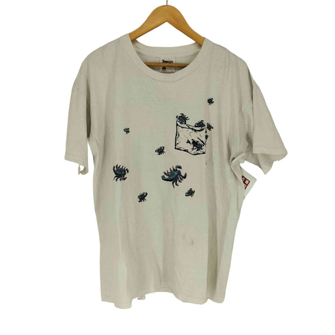 テネシーリバー TENNESSEE RIVER 90s USA製 スコーピオン グラフィックプリント 半袖Tシャツ カットソー メンズ JPN:L